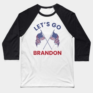 lets go brandon flag Baseball T-Shirt